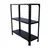 Alija 36 X 35 X 12 Inch 3 Shelves Multipurpose Storage Rack (22 Gauge Shelves & 16 Gauge Angle)
